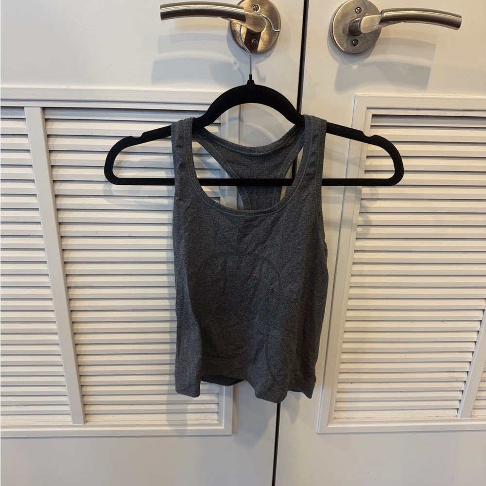 lululemon Swiftly Gray Tank Top